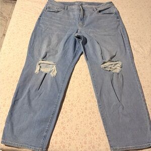 Old Navy Light Blue High Rise Women Jeans